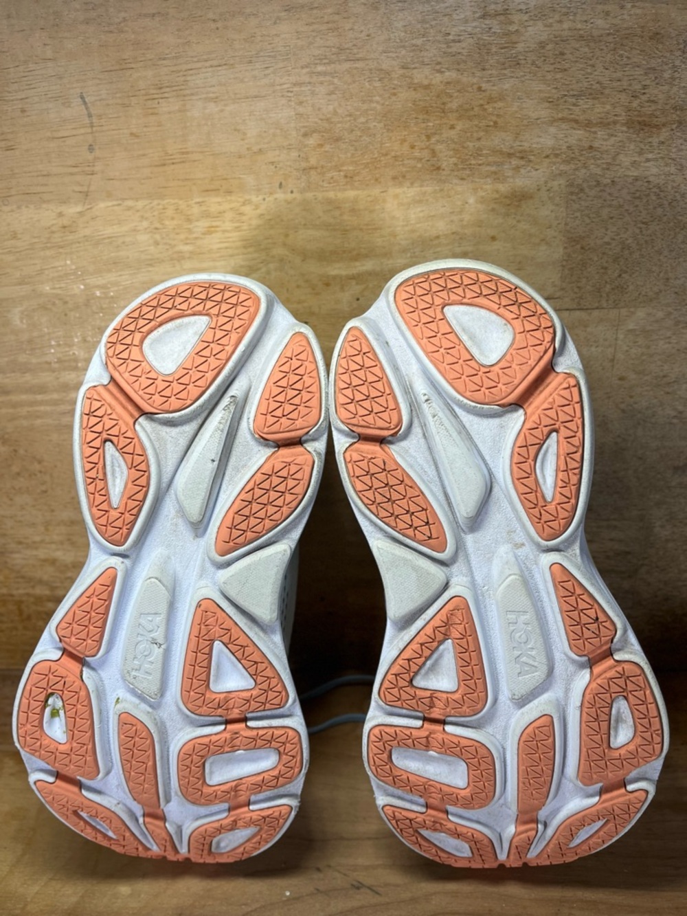 Hoka One One Bondi 8 Womens Size 9 Wide Running Shoes Sneakers Blue Yellow - Picture 10 of 14